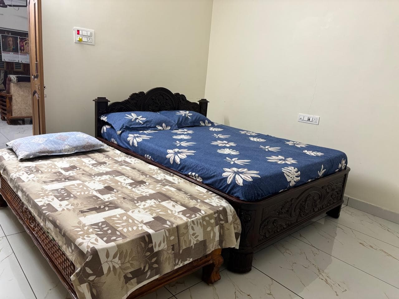Deluxe family room with air conditioning